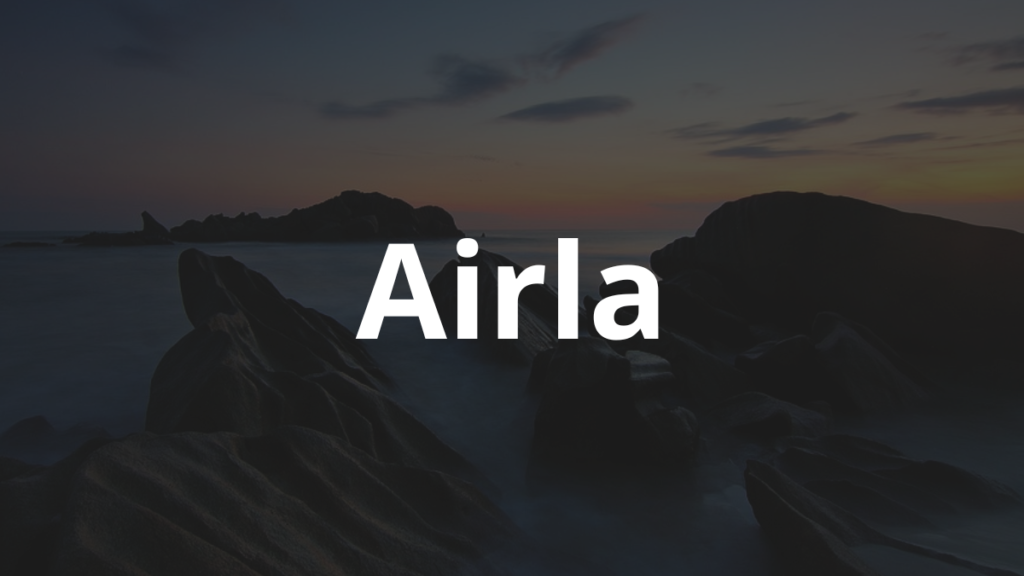 Significado do nome Airla: História e origem! 1 Significado do nome Airla