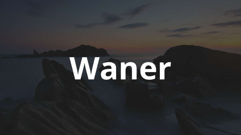Significado do nome Waner: História e origem! 1 Significado do nome Waner