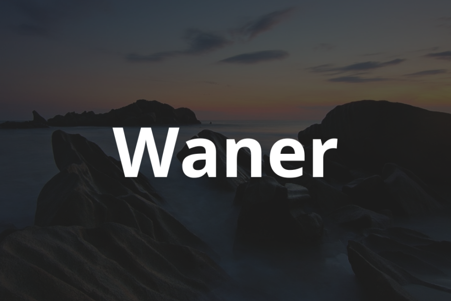 Significado do nome Waner