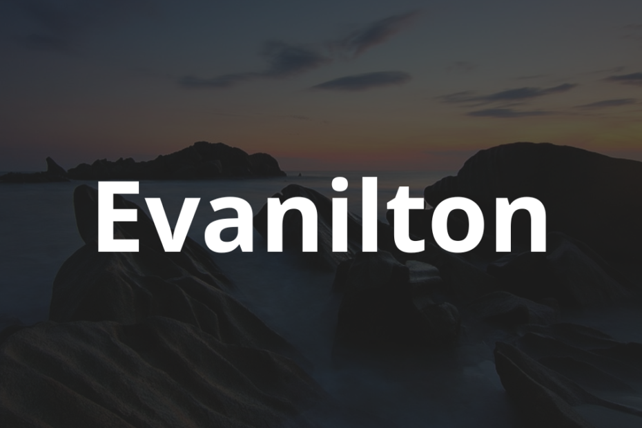 Significado do nome Evanilton