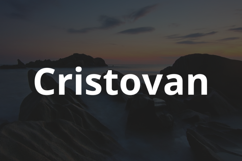 Significado do nome Cristovan