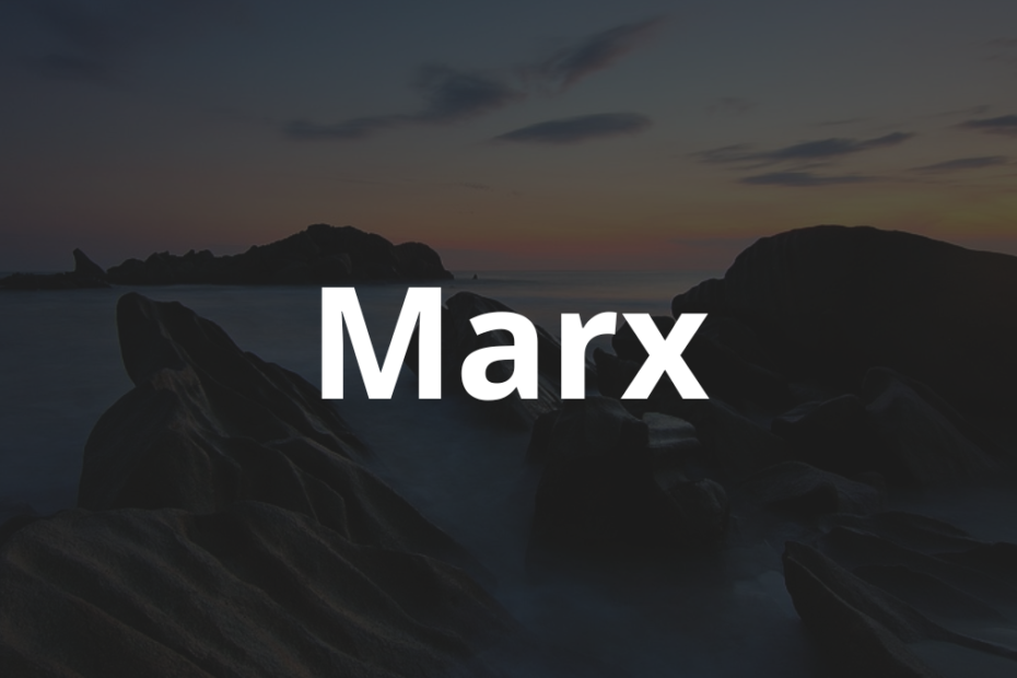 Significado do nome Marx