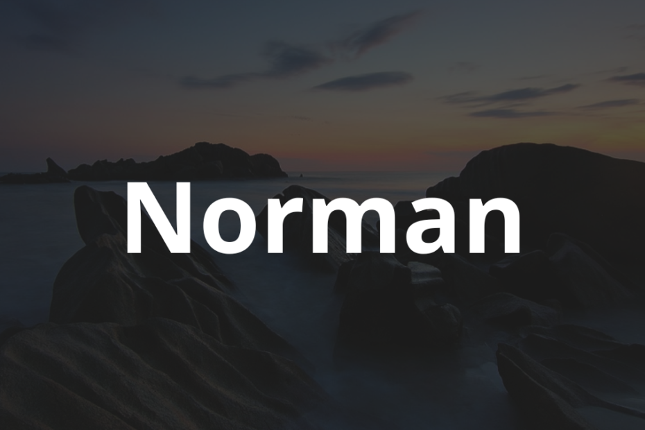 Significado do nome Norman