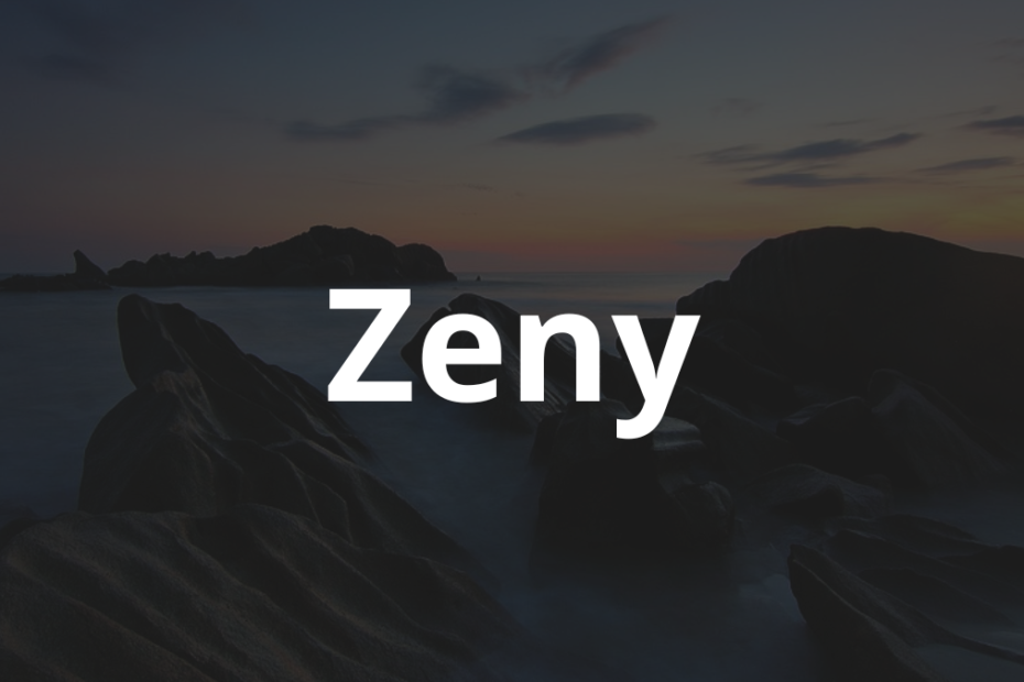 Significado do nome Zeny