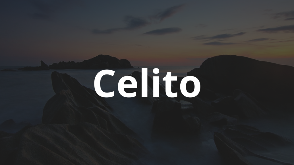Significado do nome Celito: História e origem! 1 Significado do nome Celito