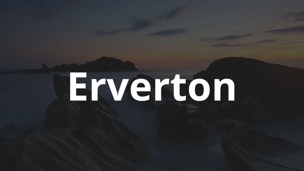 Significado do nome Erverton: História e origem! 1 Significado do nome Erverton