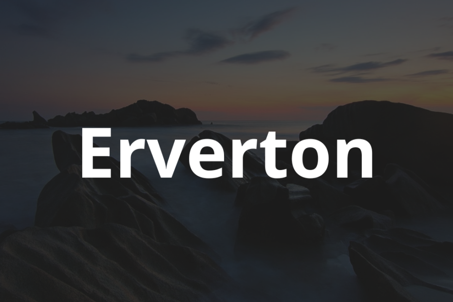 Significado do nome Erverton
