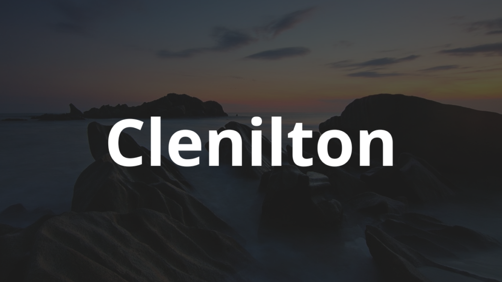Significado do nome Clenilton