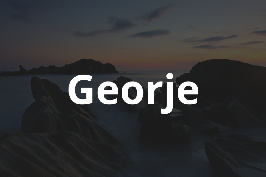 Significado do nome Georje: História e origem! 12 Significado do nome Georje