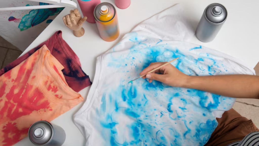 Pintando tecidos: Dando uma cara nova a tecidos 1 Pintando tecidos