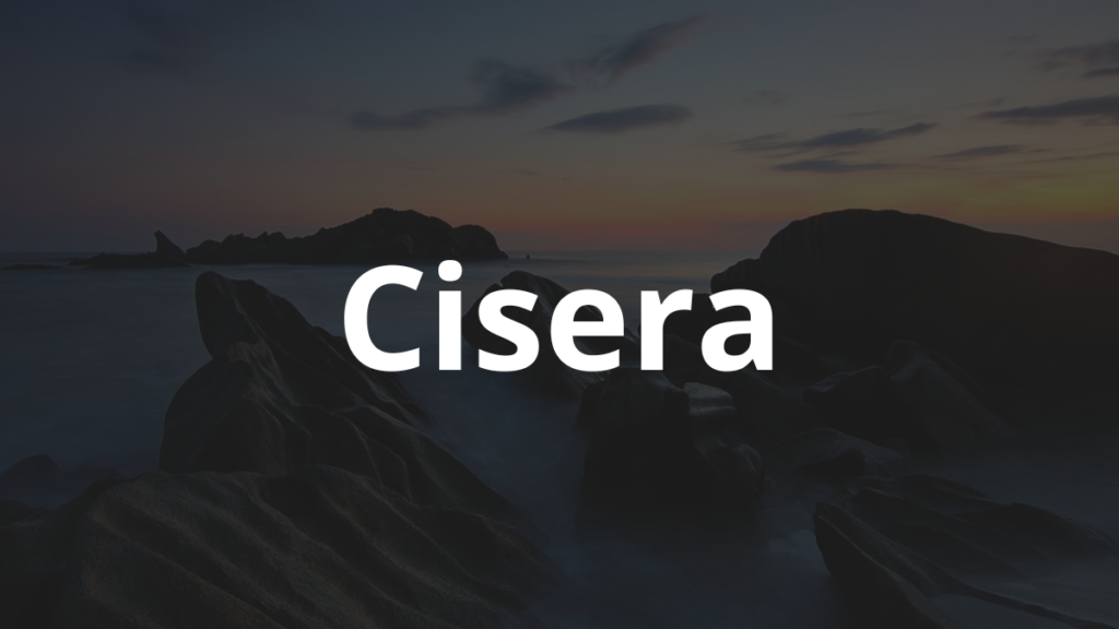 Significado do nome Cisera: História e origem! 1 Significado do nome Cisera