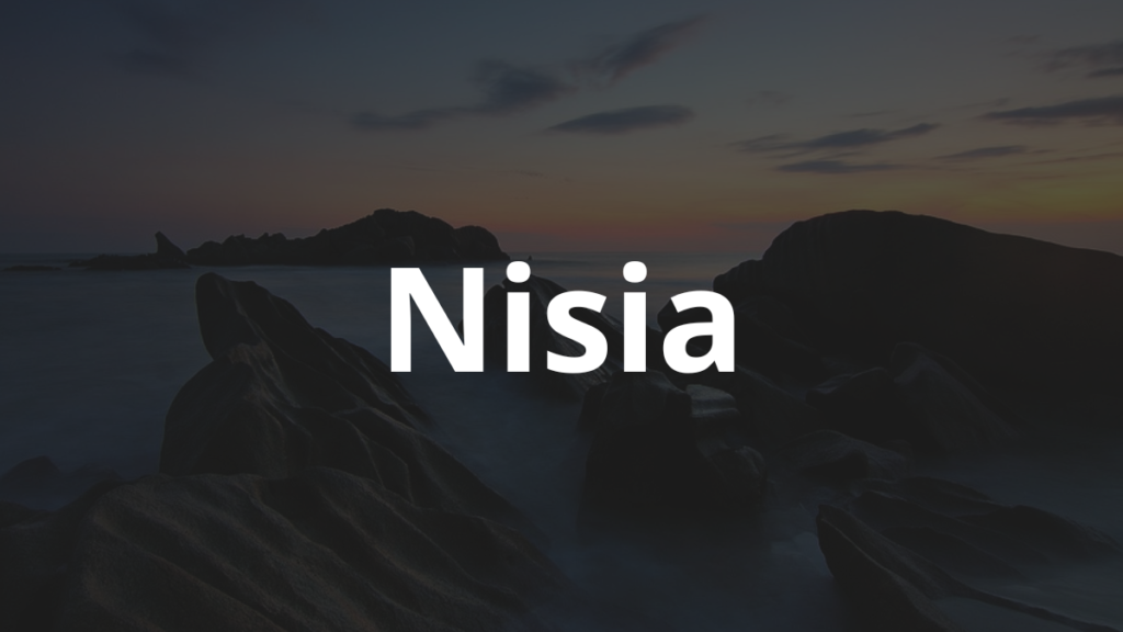 Significado do nome Nisia: História e origem! 1 Significado do nome Nisia