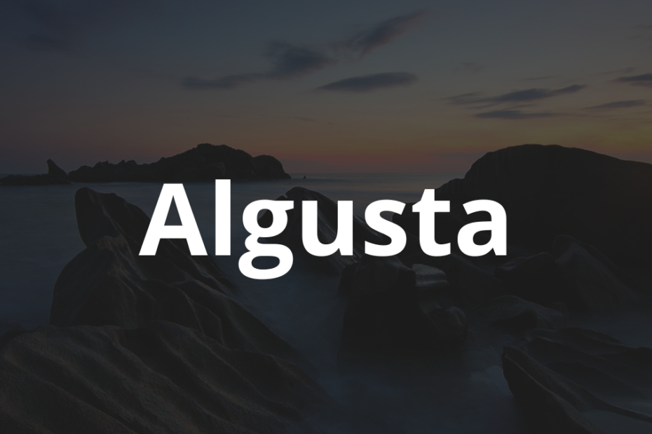 Significado do nome Algusta: História e origem! 10 Significado do nome Algusta