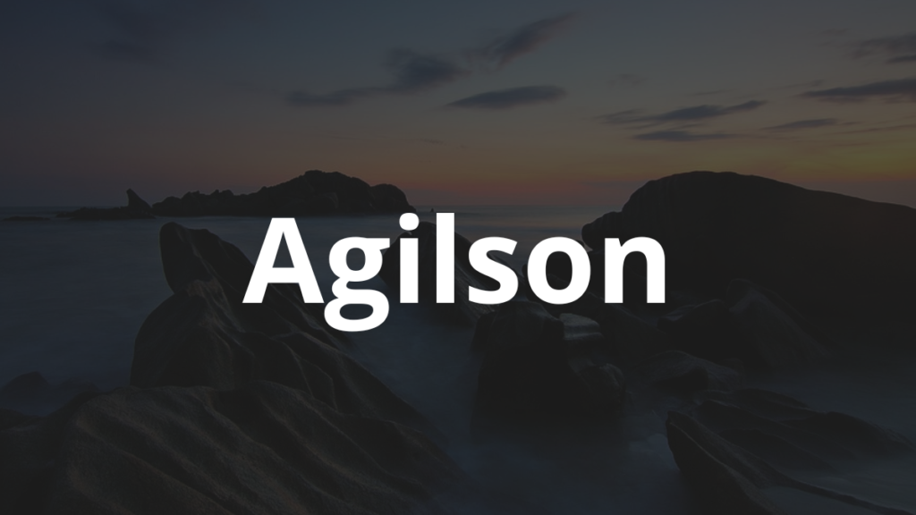 Significado do nome Agilson
