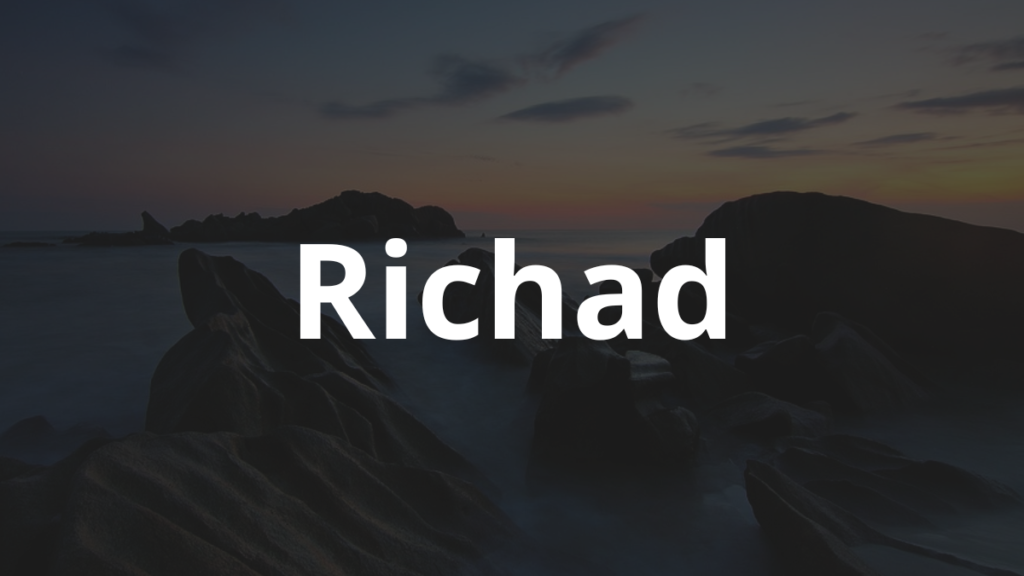 Significado do nome Richad