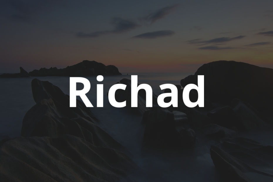 Significado do nome Richad