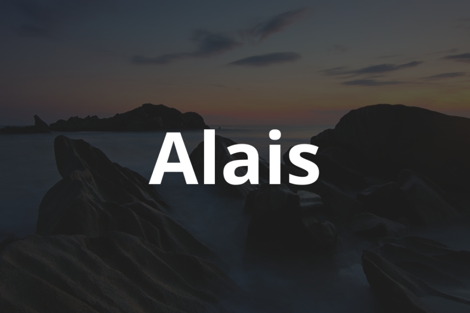 Significado do nome Alais: História e origem! 2 Significado do nome Alais