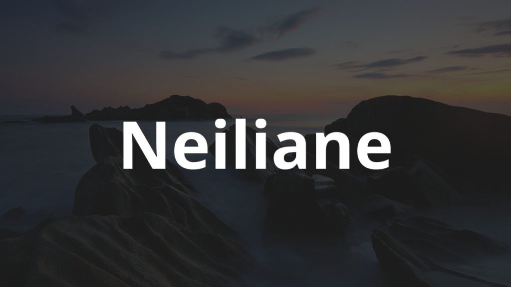 Significado do nome Neiliane