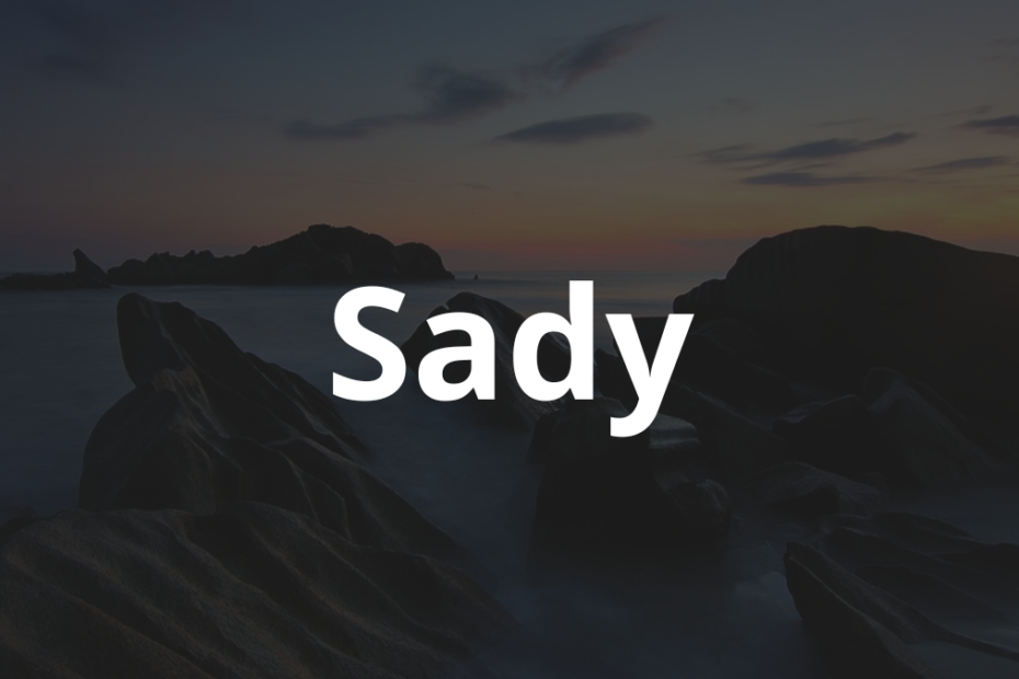 Significado do nome Sady: História e origem! 10 Significado do nome Sady