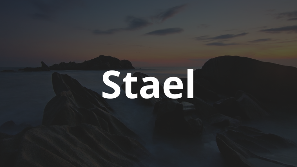 Significado do nome Stael: História e origem! 1 Significado do nome Stael