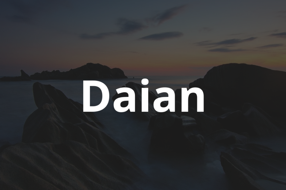 Significado do nome Daian: História e origem! 2 Significado do nome Daian