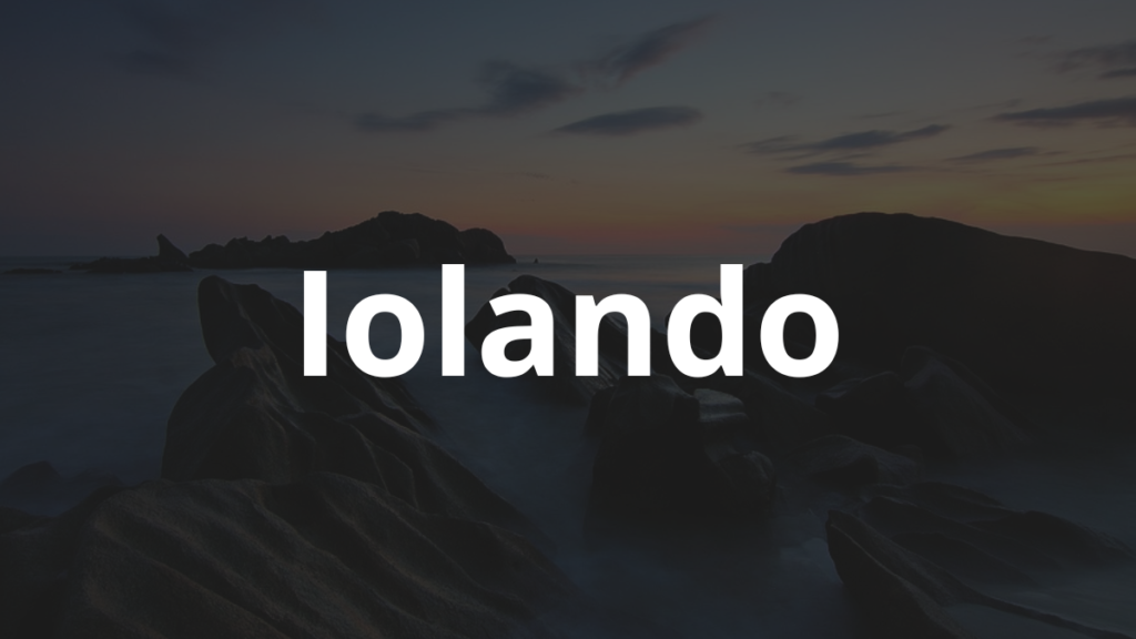 Significado do nome Iolando