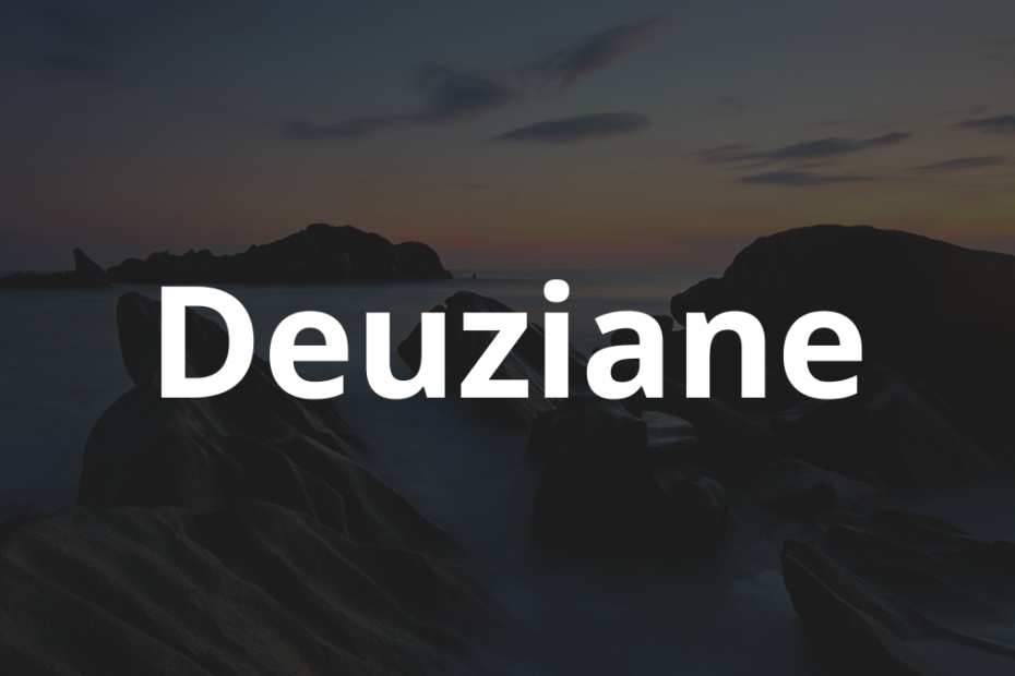 Significado do nome Deuziane: História e origem! 11 Significado do nome Deuziane