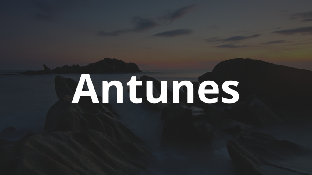 Significado do nome Antunes: História e origem! 1 Significado do nome Antunes