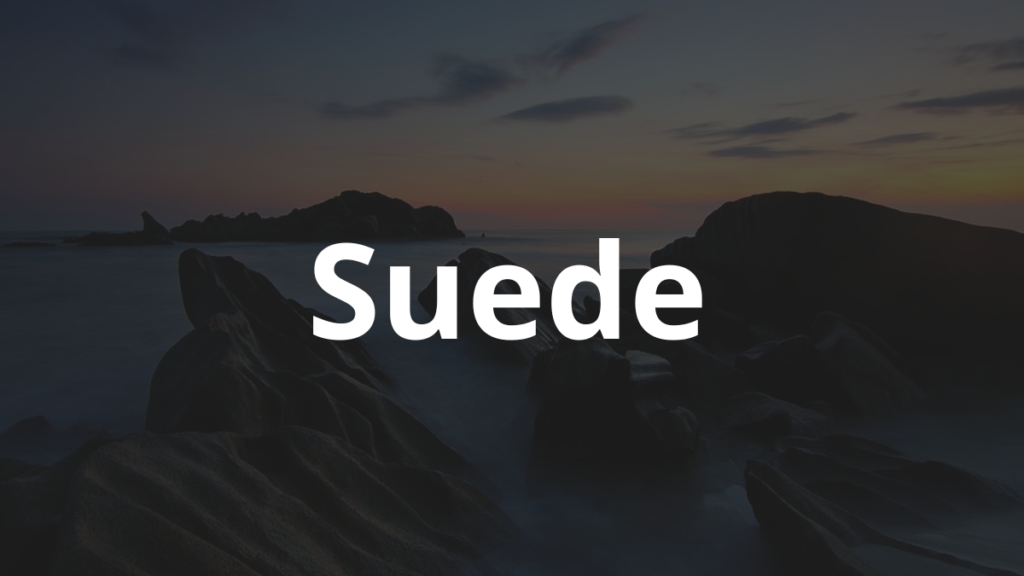 Significado do nome Suede: História e origem! 1 Significado do nome Suede