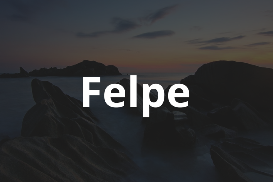 Significado do nome Felpe