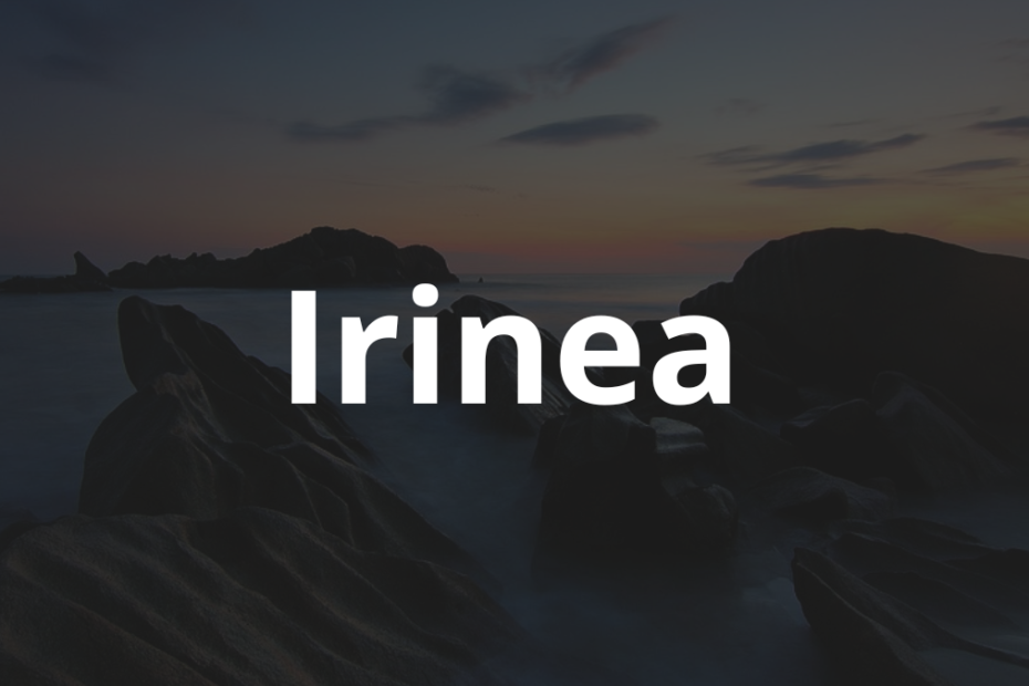 Significado do nome Irinea