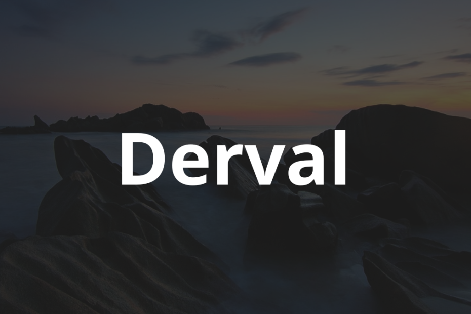 Significado do nome Derval