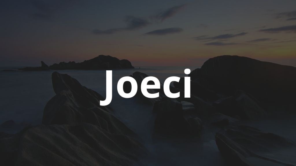 Significado do nome Joeci: História e origem! 1 Significado do nome Joeci