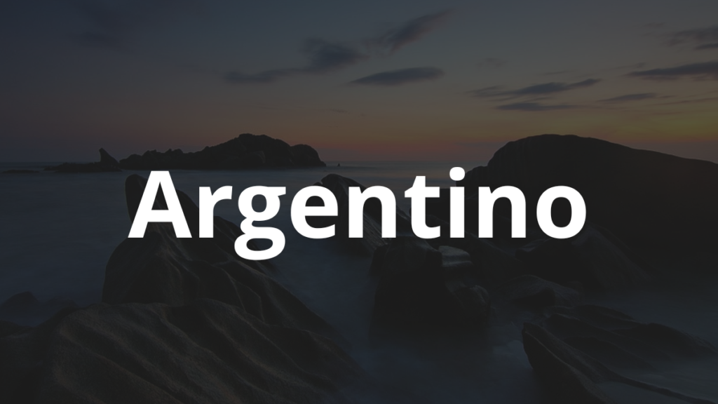 Significado do nome Argentino: História e origem! 1 Significado do nome Argentino