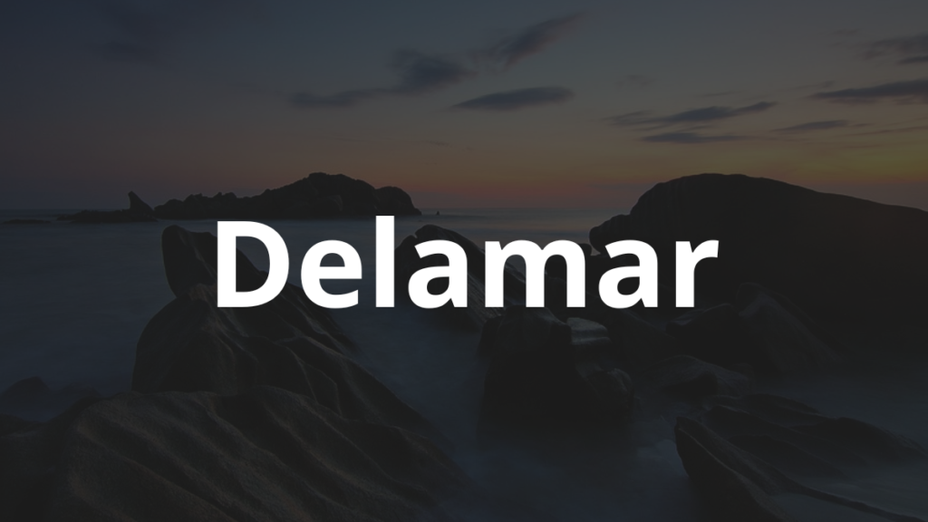 Significado do nome Delamar
