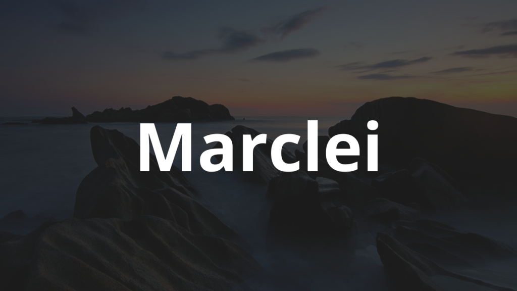 Significado do nome Marclei