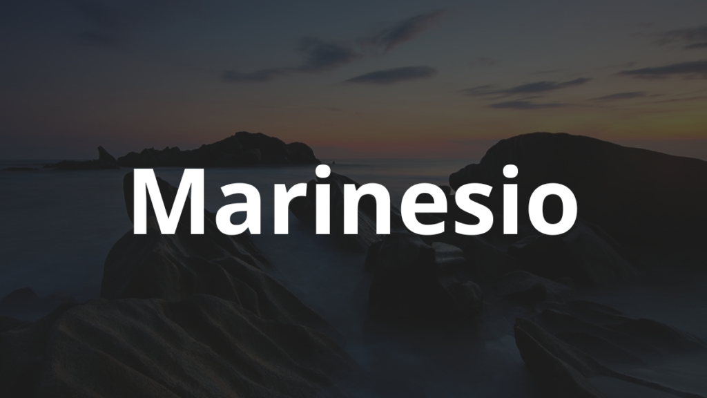 Significado do nome Marinesio: História e origem! 1 Significado do nome Marinesio