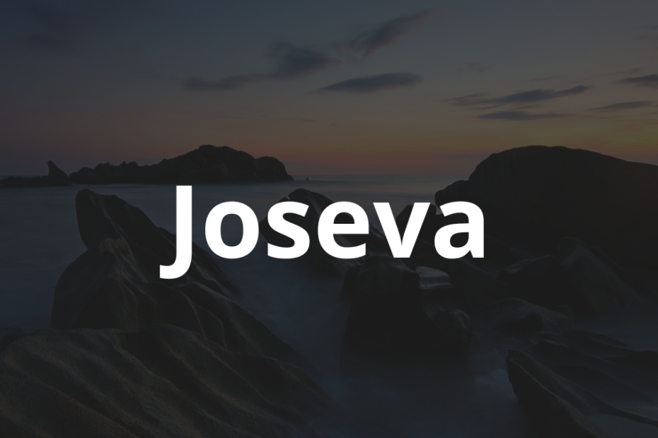 Significado do nome Joseva