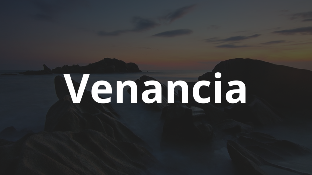 Significado do nome Venancia