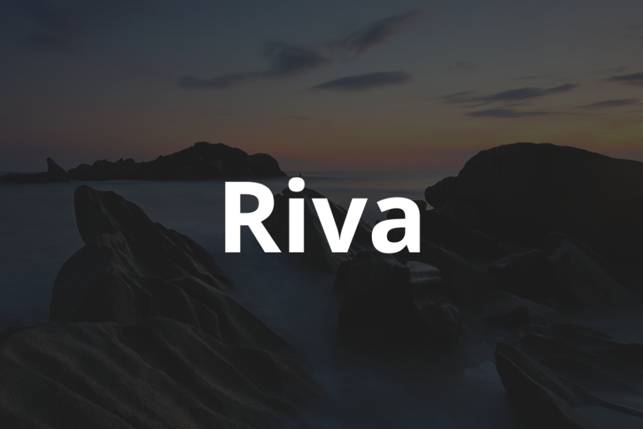 Significado do nome Riva