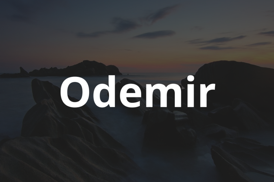 Significado do nome Odemir