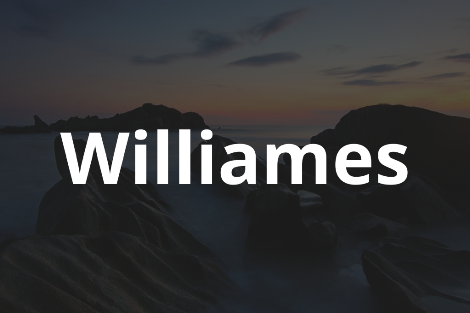 Significado do nome Williames
