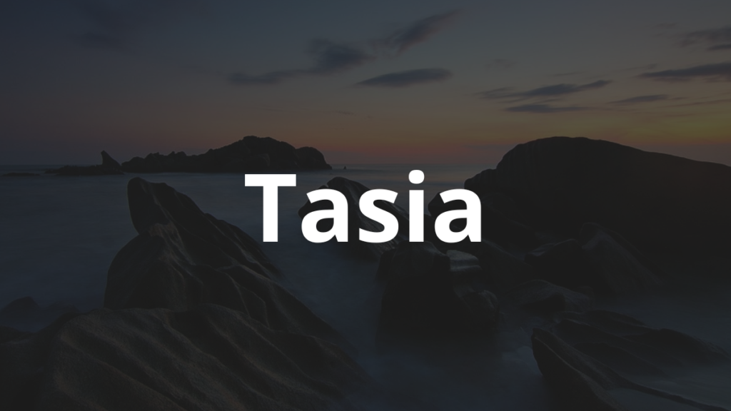 Significado do nome Tasia: História e origem! 1 Significado do nome Odeti