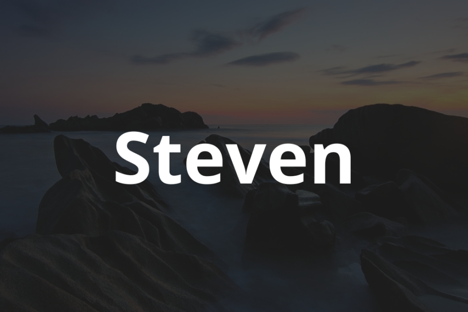 Significado do nome Steven