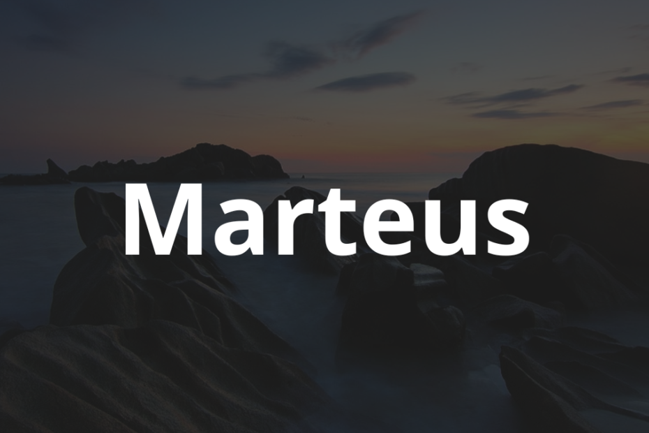 Significado do nome Marteus