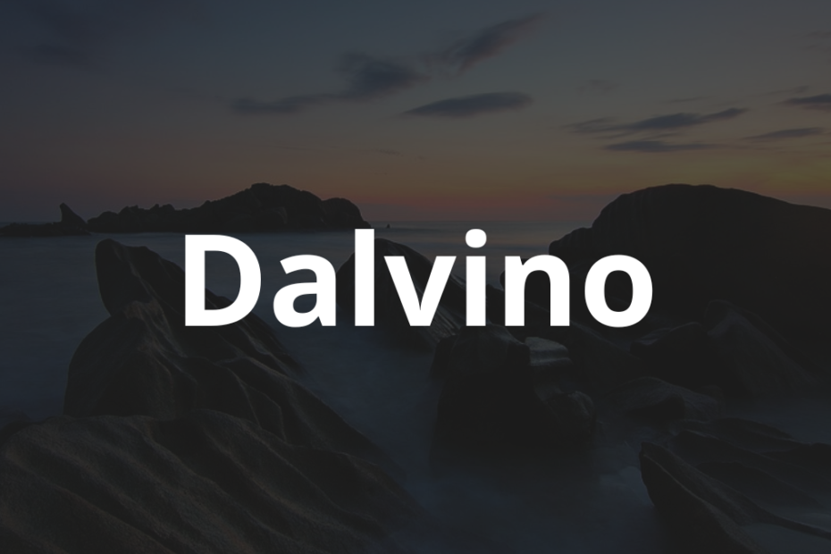 Significado do nome Dalvino