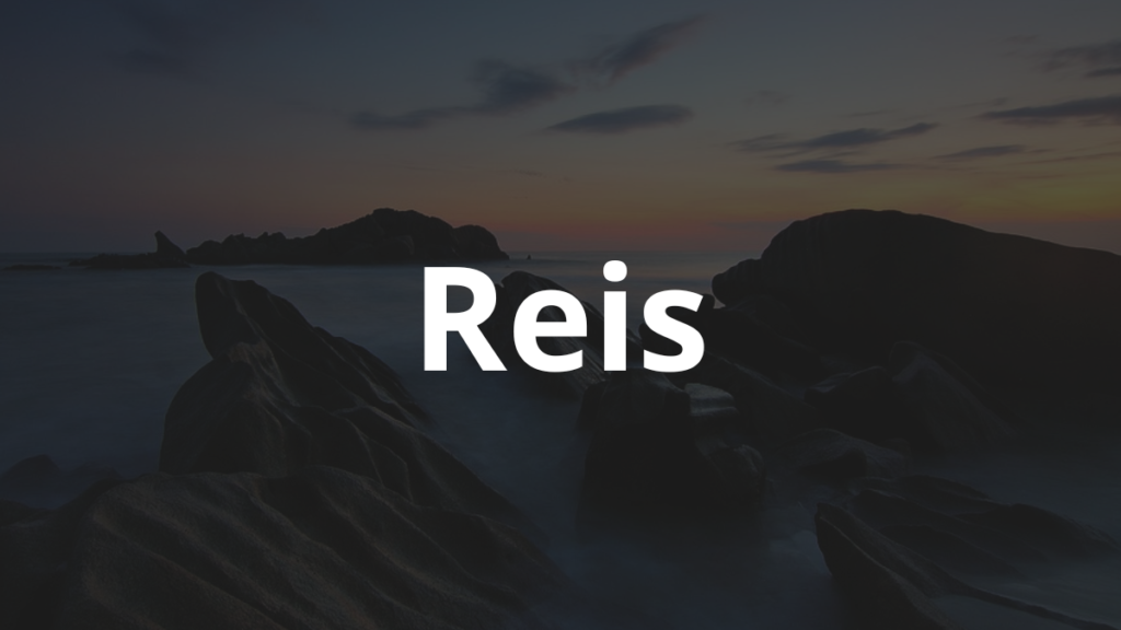 Significado do nome Reis