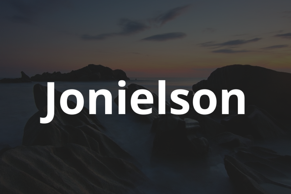 Significado do nome Jonielson