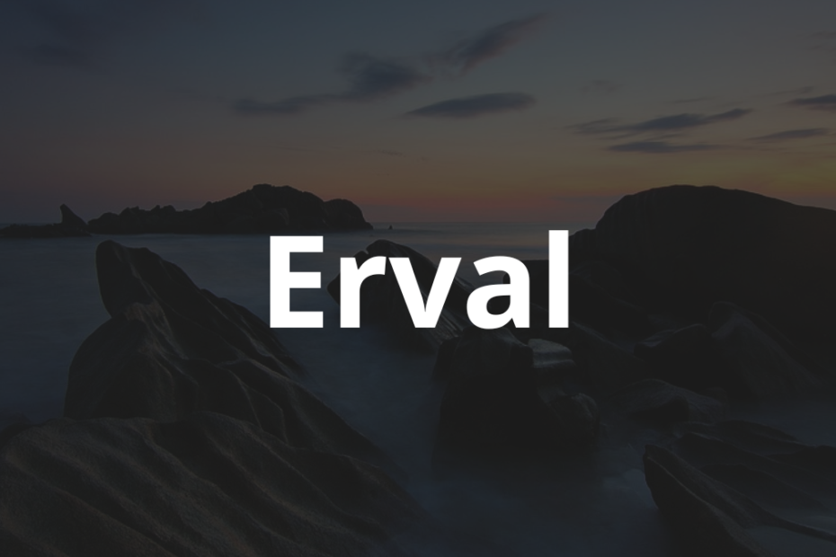 Significado do nome Erval