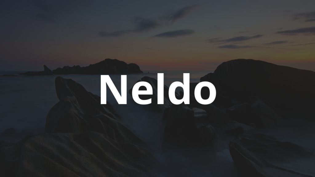 Significado do nome Neldo: História e origem! 1 Significado do nome Neldo